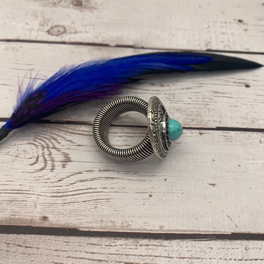 Turquoise Blue Ring - Picture 4 of 4